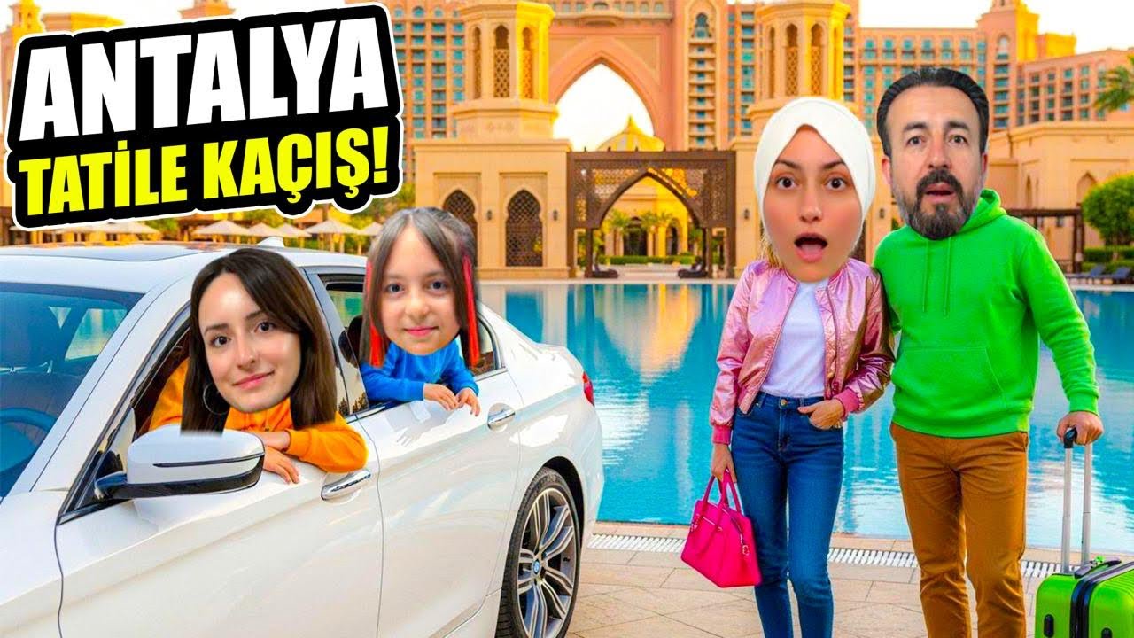 ZEYNEP VE HİRANUR EVDEN KAÇTI EYVAH‼️