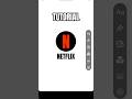 TUTORIAL OF NETFLIX LOGO 🔥 #shorts #netflix