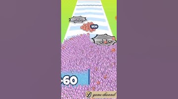 food run crowd control 😉😉 gameplay // l game channel // android & ios game 9555 #mobilegame #shorts