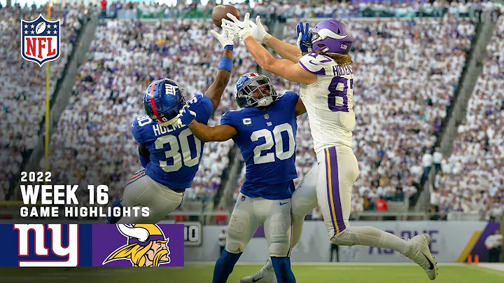 New York Giants vs. Minnesota Vikings | 2022 Week ...