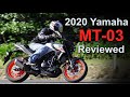 2020 Yamaha MT-03 Review | Better Suspension | More Refined