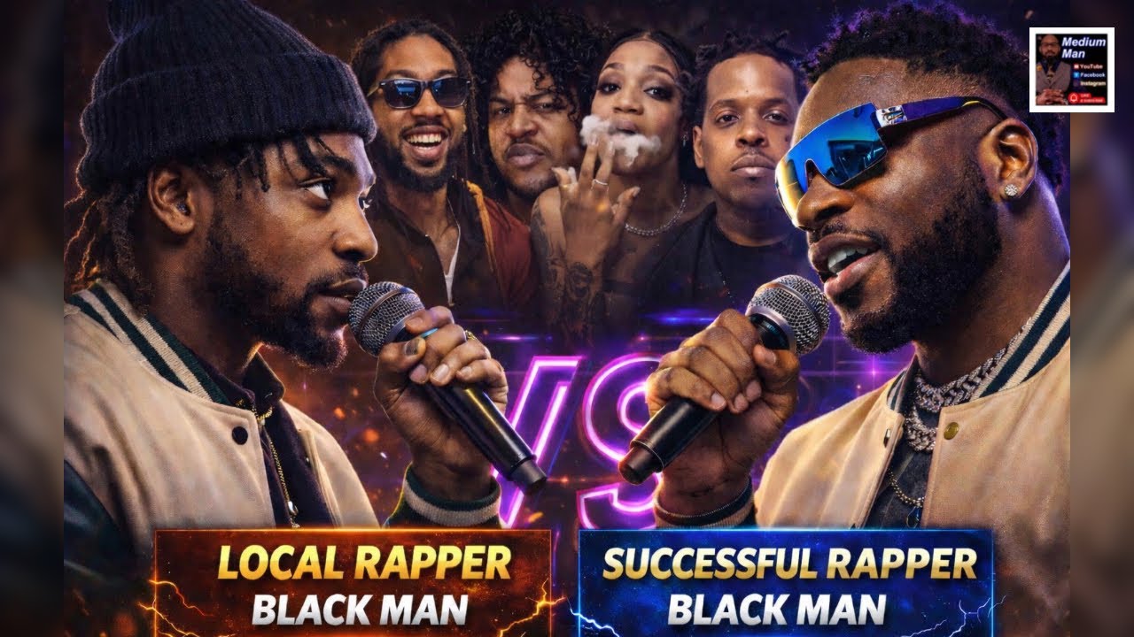 Local Rapper vs Successful Rapper Black Man | The Cost of Fame at ...