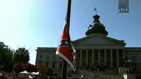 Confederate flag comes down at South Carolina legislature