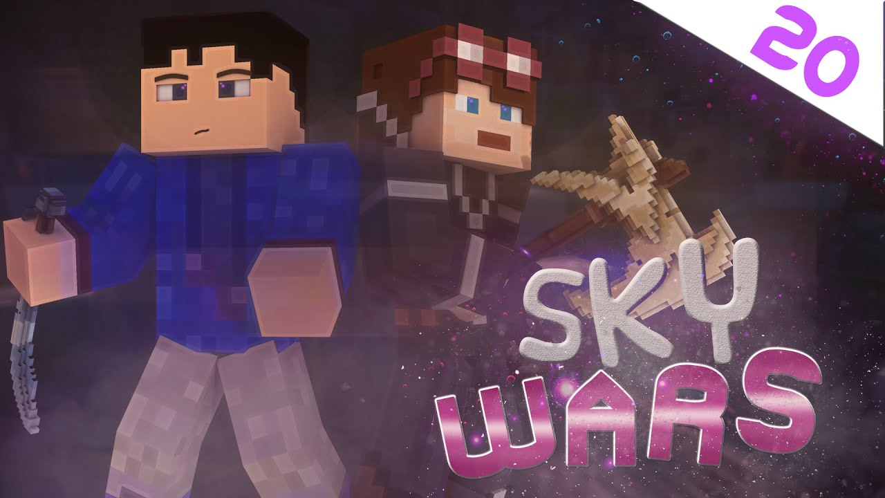 Minecraft: SKY WARS! [#20] ALLAH AKBAR vs DWÓCH MATEUSZÓW! :D /w ...