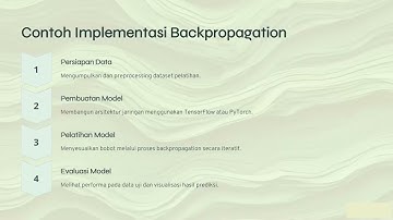 [JST INFORMATIKA UNINDRA] Grup 1 Kelas S8E ALGORITMA DAN ARSITEKTUR BACKPROPAGATION