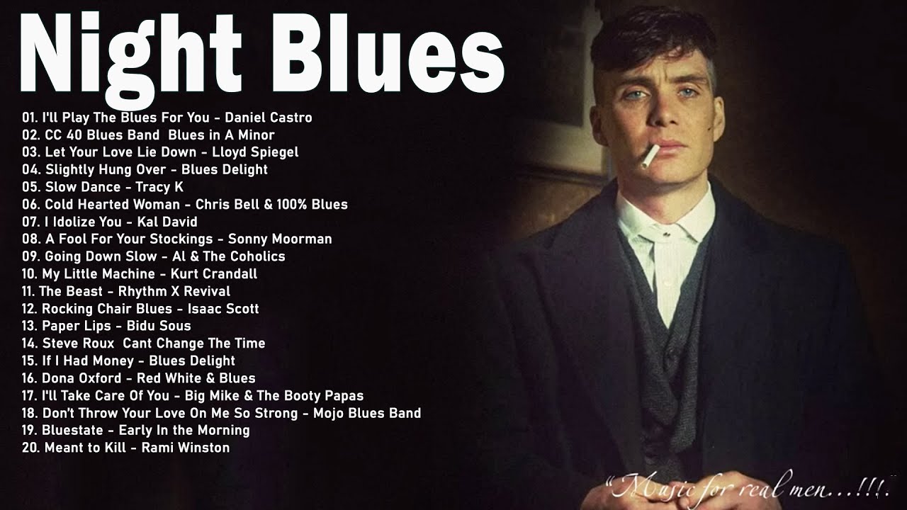 Best Of Night Blues 🎵 Sad Blues Music Playing At Midnight 🎵 Blues
