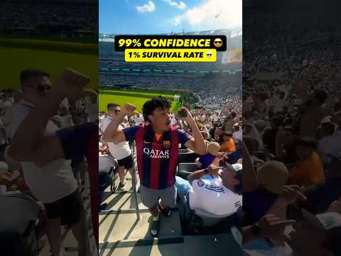 Barca Fans go to Real Madrid vs PSG match in Club World Cup😂 #realmadrid #psg #football