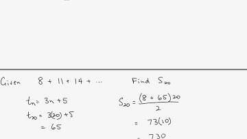 1.2 Arithmetic Series