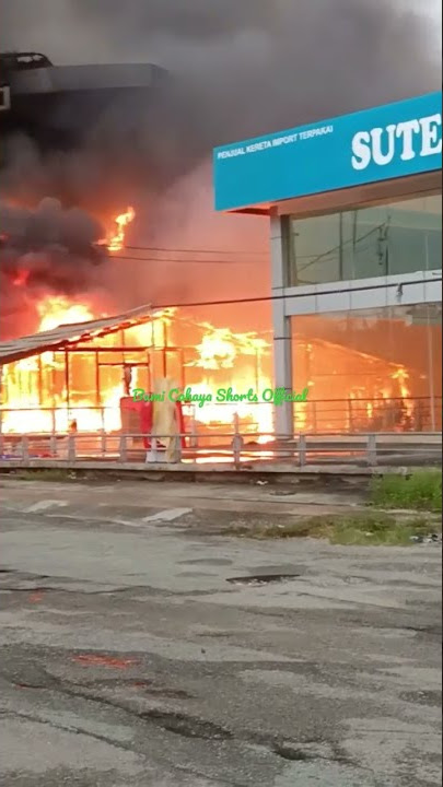Rumah Terbiar Kosong Terbakar Di Kg Dato Sulaiman Menteri Majidee JB
