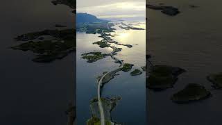 Worlds Most Dangerous Road - Atlantic Ocean Road In Norway