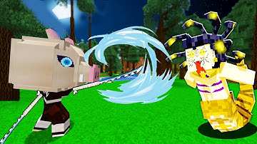 ONE VÀ NOOB YETI TRỞ THÀNH INOSUKE HƠI THỞ XUYÊN THẤU MỌI VẬT TIÊU DIỆT QUỶ RẮN TRONG MINECRAFT