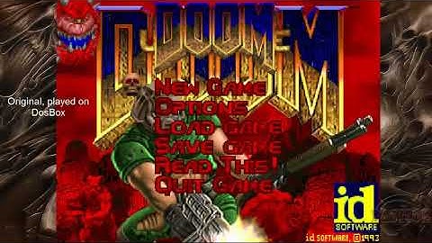 E1M1 Hangar played on different ports/mods