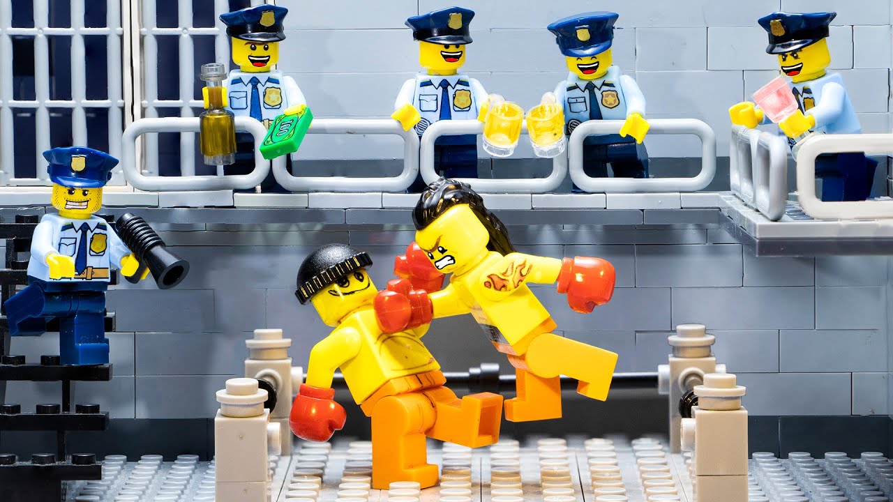 ligevægt En sætning negativ PRISONERS Overthrown The Police in Jail | LEGO City Mass Prison Break -  YouTube