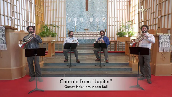 Chorale from "Jupiter," Horn Quartet