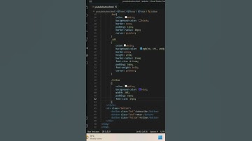 Follow button in HTML and CSS || Subscribe for more shorts