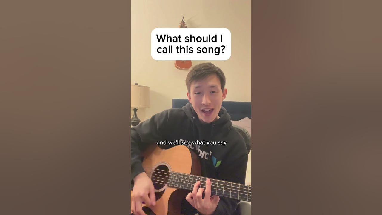 New song in the works - what should I name it? #singer #songwriter #guitar #newsong #music