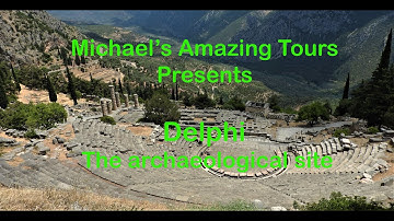 The Archaeological site of Delphi