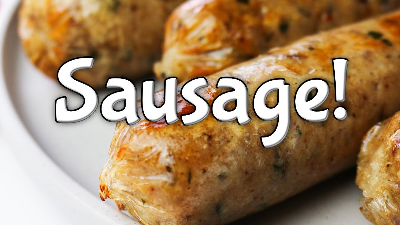 How I Make Plant Based Italian Sausage with Seitan YouTube