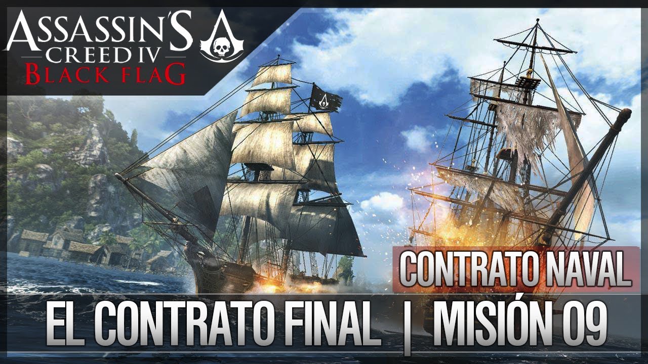 dlcl stanford Assassin's Creed 4 Black Flag | Walkthrough | Contrato Naval | El contrato final | 9 |100%