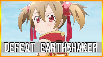 Sword Art Online Fatal Bullet - Make Or Break | Defeat Earthshaker