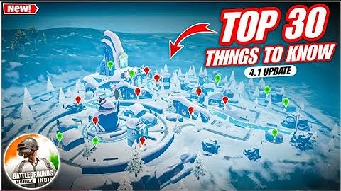 Everything About BGMI 4.1 Update Top 30 Things/ bgm Tips You MUST Know | Frosty Funland Event GUIDE.