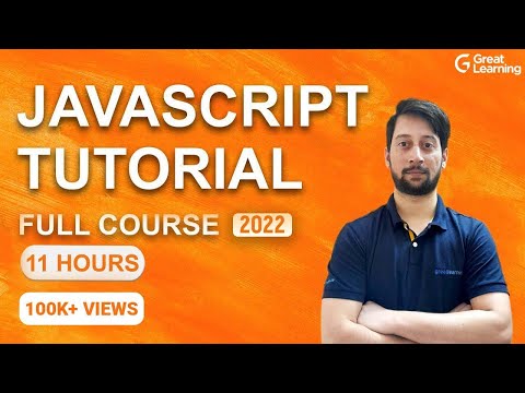 JavaScript Tutorial For Beginners - Full Course In 11 Hours | Learn JavaScript | Great Learning