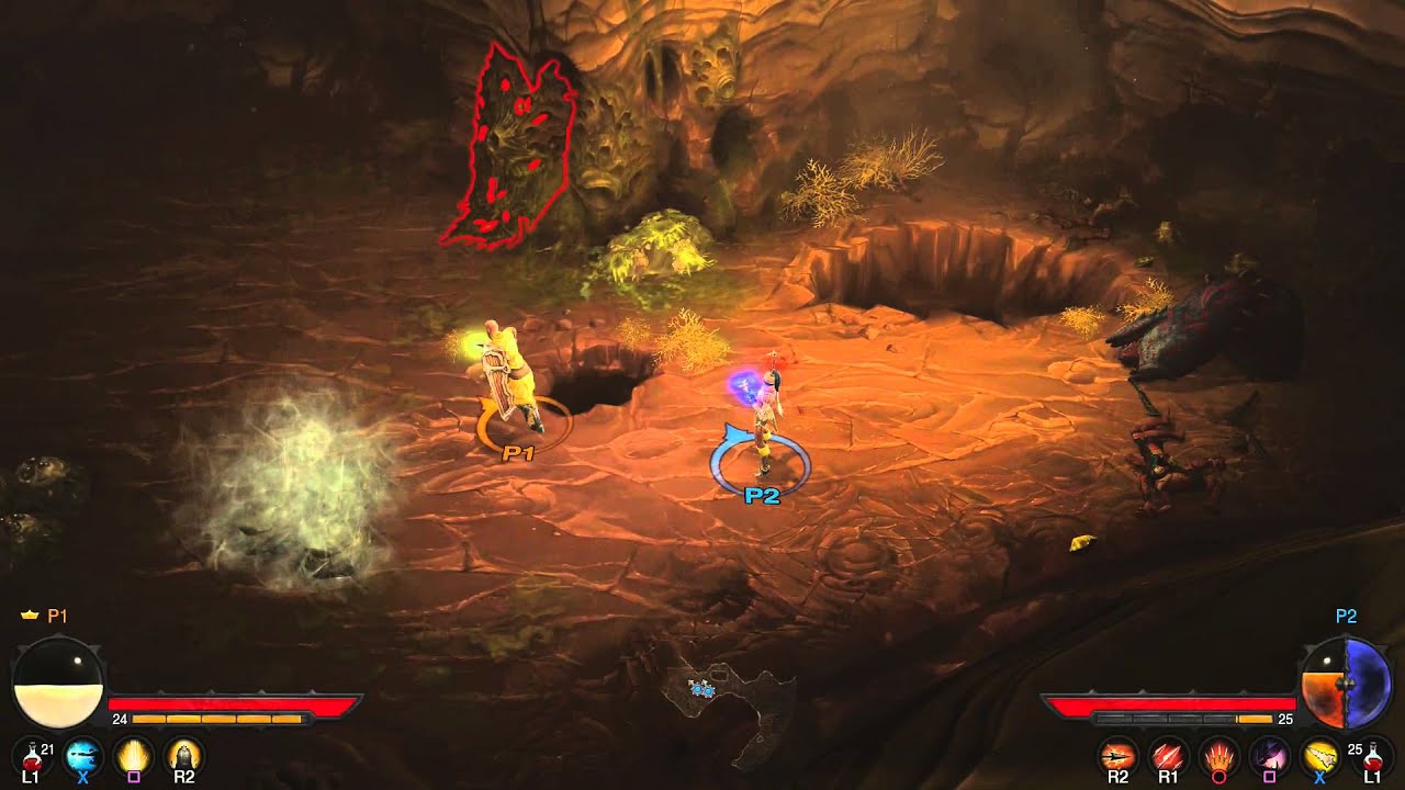 Transportere indstudering Forladt Diablo III RoS: PS4 Coop Gameplay 1080p - YouTube
