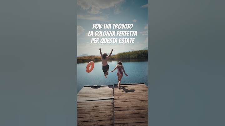 Pov: hai trovato la colonna perfetta per “QUESTA ESTATE”… iscriviti, condividi, metti pollice in su!