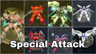 Gundam Memories Tatakai no Kioku - All Special Attack (Final Part)