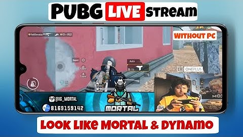 How To Stream Like Professional Streamers in just 5 Minutes.Stream From Android Without PC.