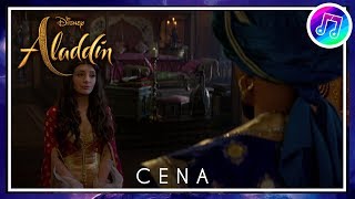 Cena: "Gênio Chama Dália Pra Sair" - Aladdin (2019)