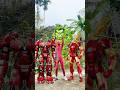 Spiderman and Iron man play a prank on Hulkbuster    #shorts #spiderman