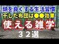 日常に使える雑学を集めてみました!知っておくと使えます【自然の中でゆっくり雑学】