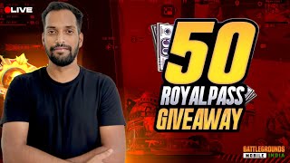 BGMI RUSH GAMEPLAY | 50 RP GIVEAWAY GIVEAWAY  | AJJU IS LIVE