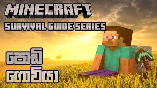 එන්න අපි වවමු | Minecraft 1.18.1 Survival Guide Series in Sinhala | Episode 02