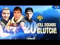 20 KILL SQUAD CLUTCH with Mr. Beast, Dr. DisRespect, and Nade! (Fortnite: Battle Royale)