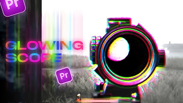RGB Glowing scope effect UNDER 1 MINUTE | Premiere Pro tutorial [FREE PRESET]