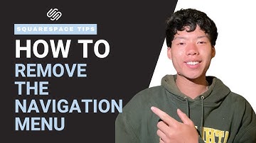 How to Remove the Navigation Menu on Squarespace (No Code)