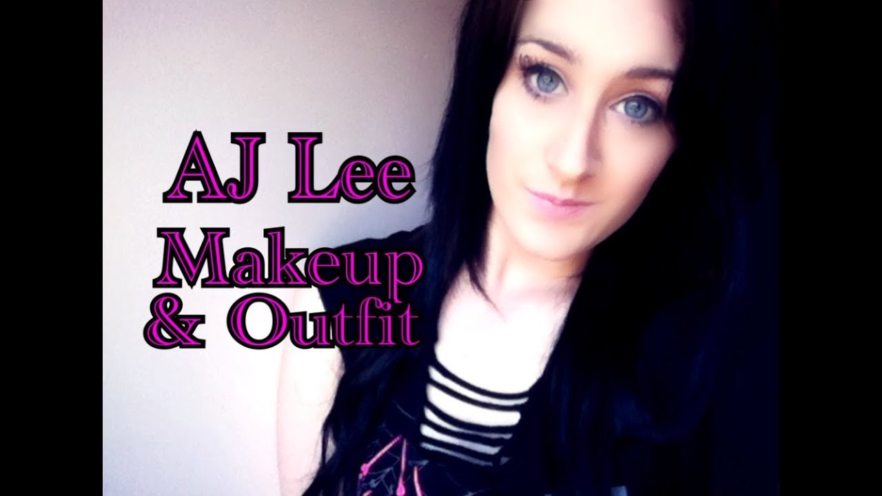 AJ Lee Makeup and Outfit