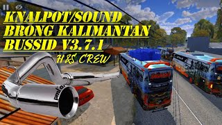 Share❗Kodename Knalpot/Sound BRONG KALIMANTAN. Bus simulator indonesai V3.7.1