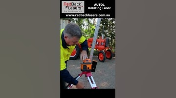 AUTO1 Rotating Laser Level available from RedBack Lasers #shorts