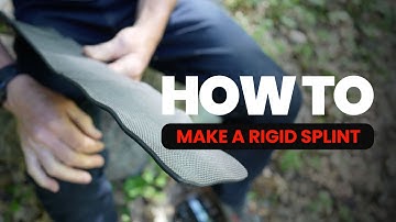 How To Make A Rigid Splint