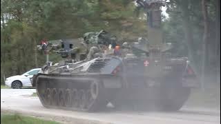 Leopard 1 Tank will set of your volvo car alarm - LEOPARD 1 TANK ENGINE vs VOLVO CAR