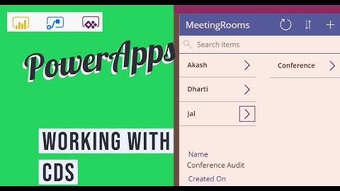 PowerApp with CDS (CanvasApp)
