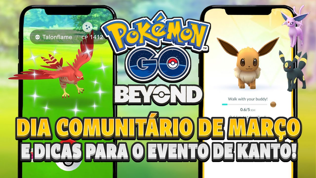 Pokémon GO - Eventos de Março de 2021