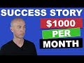 Amazon Affiliate Niche Site Keyword Golden Ratio Success Story - Pastor Nears $1k per month