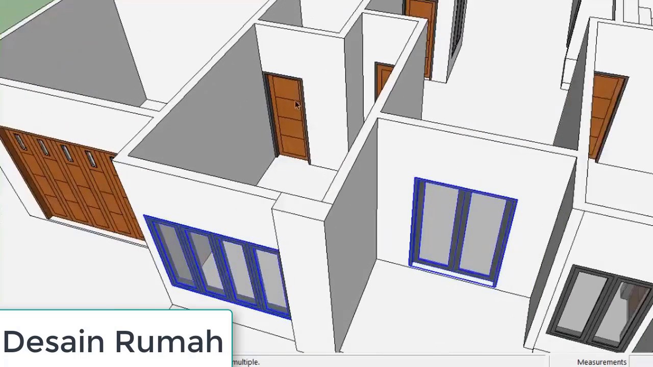 Membuat Denah  Rumah  Dengan Komputer mp4 YouTube