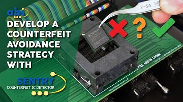 Worried about fake chips and components? Introducing SENTRY IC Counterfeit Detector from ABI.