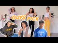 my GUY FRIENDS choose my outfits!