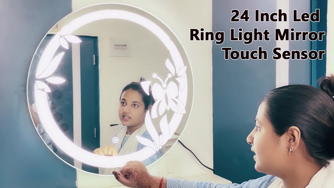 Remeka LED Makeup Mirror Smart Touch Control Lighted Makeup Vanity Stand Up  Desk Ring Light Mirror LED Vanity Mirror - Price in India, Buy Remeka LED  Makeup Mirror Smart Touch Control Lighted